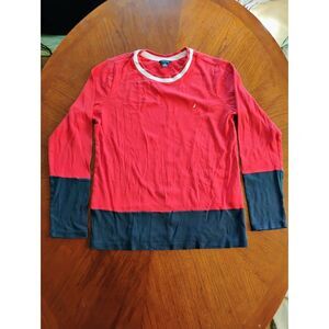 Nautica Long Sleeve Pullover Size: M (1456)